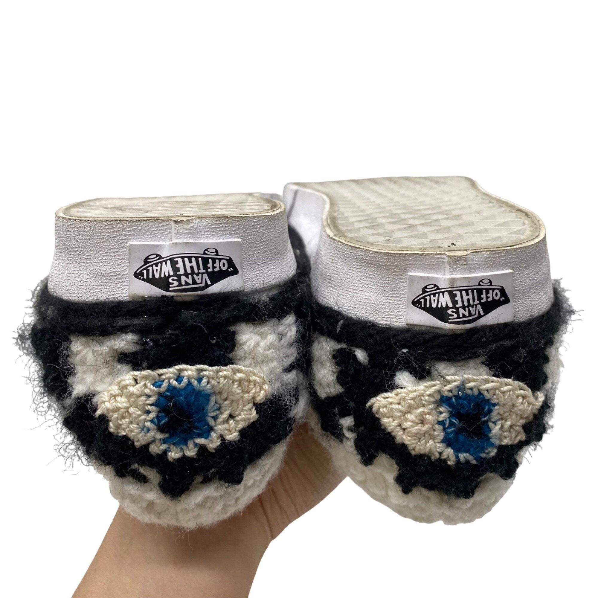 Vans VANS X Custom Culture 2019 Checkered Eye Crochet Design Unis Size US 9 / EU 42 - 9 Thumbnail