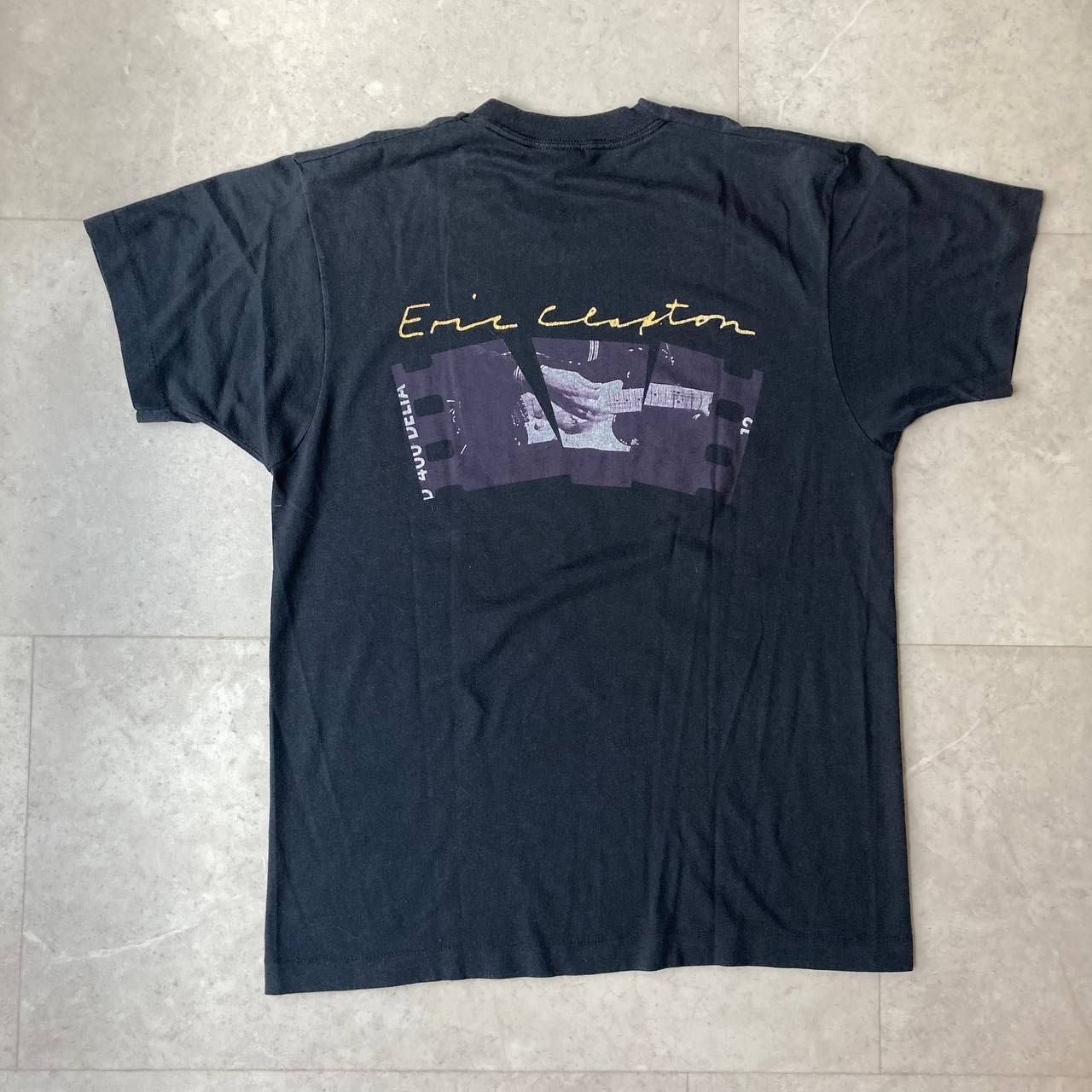 Band Tees Vintage 90s Eric Clapton Blues Rock Band Tee Size US L / EU 52-54 / 3 - 8 Thumbnail