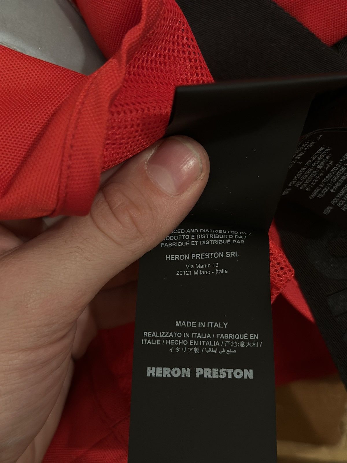 Heron Preston Heron Preston Utility Vest Size US L / EU 52-54 / 3 - 7 Thumbnail