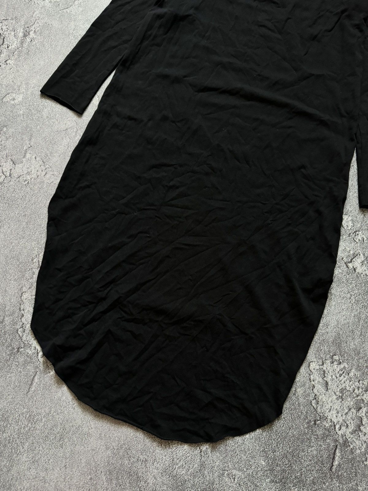 Vintage Provocation M black long dress tunic long sleeve avantgarde Size M / US 6-8 / IT 42-44 - 11 Thumbnail