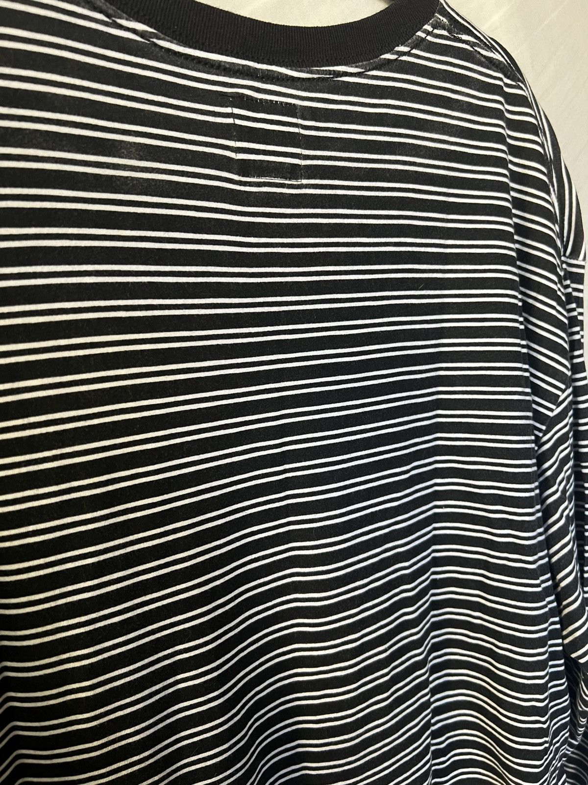 Vans Vans shirt striped black and white long sleeve Size US L / EU 52-54 / 3 - 5 Thumbnail