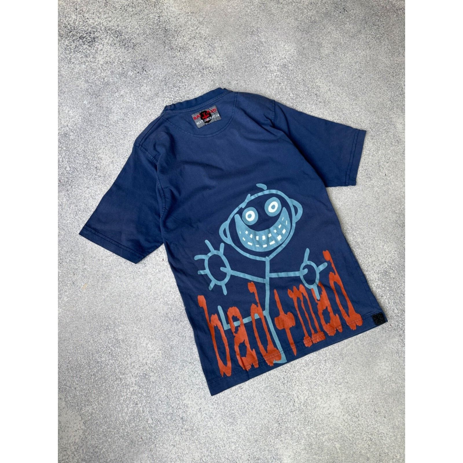 Vintage VTG Bad+Mad Skateboard Streetwear T-shirt Size US XS / EU 42 / 0 - 2 Thumbnail