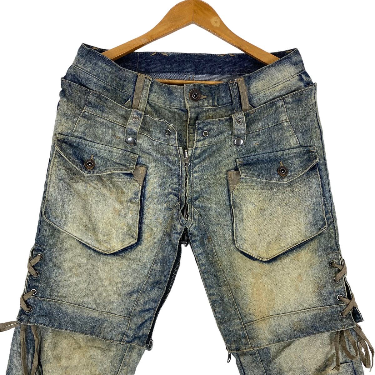Japanese Brand ☀️PPFM Destruct Product Eastern Rock jeans Size US 33 - 5 Thumbnail
