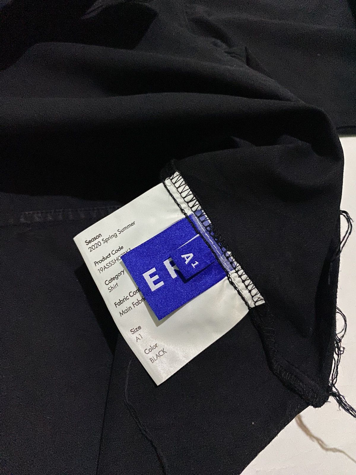 Ader Error ADER ERROR OVERSIZED CROPPED DISTRESSED UNISEX SHIRT Size US S / EU 44-46 / 1 - 6 Thumbnail