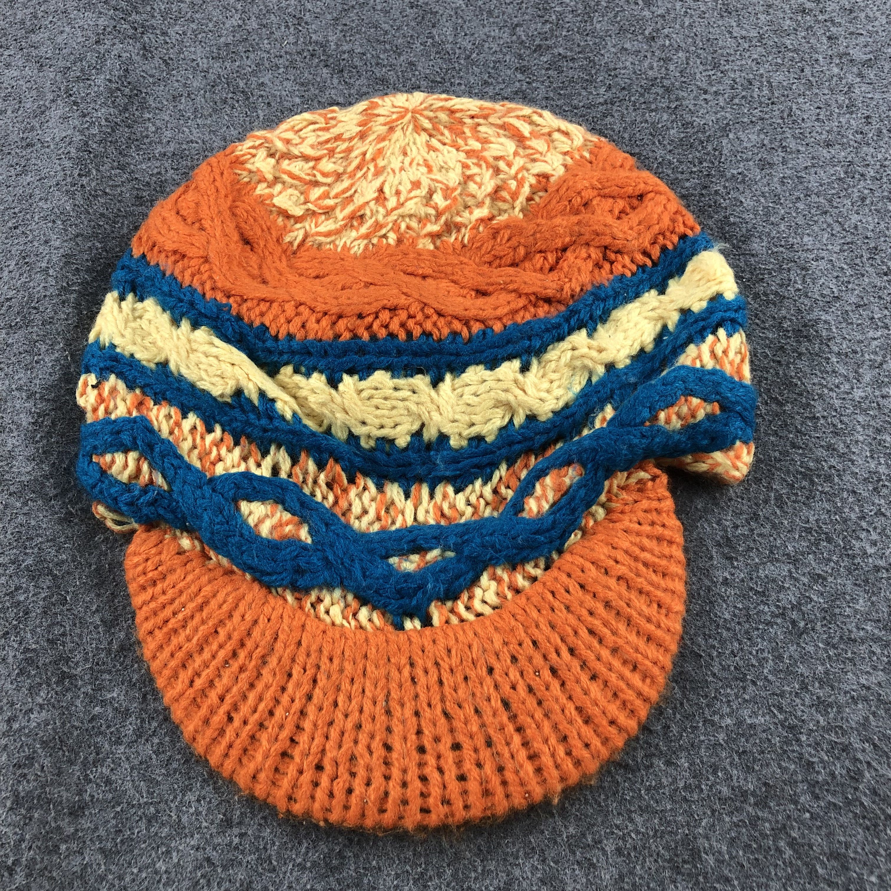 Japanese Brand Unknown Grace Hats Knitted Slouchy Beanie Snowcap B334 Size ONE SIZE - 3 Thumbnail