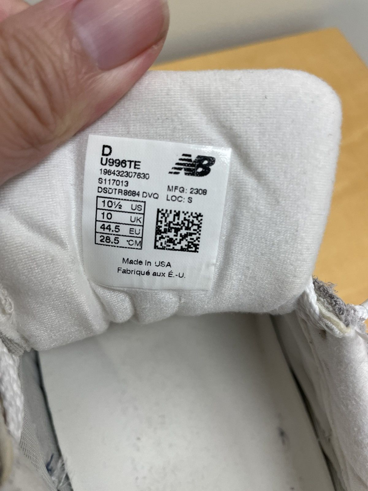 New Balance New Balance 996 ‘Miusa Grey Day sneakers Size US 10.5 / EU 43-44 - 7 Thumbnail