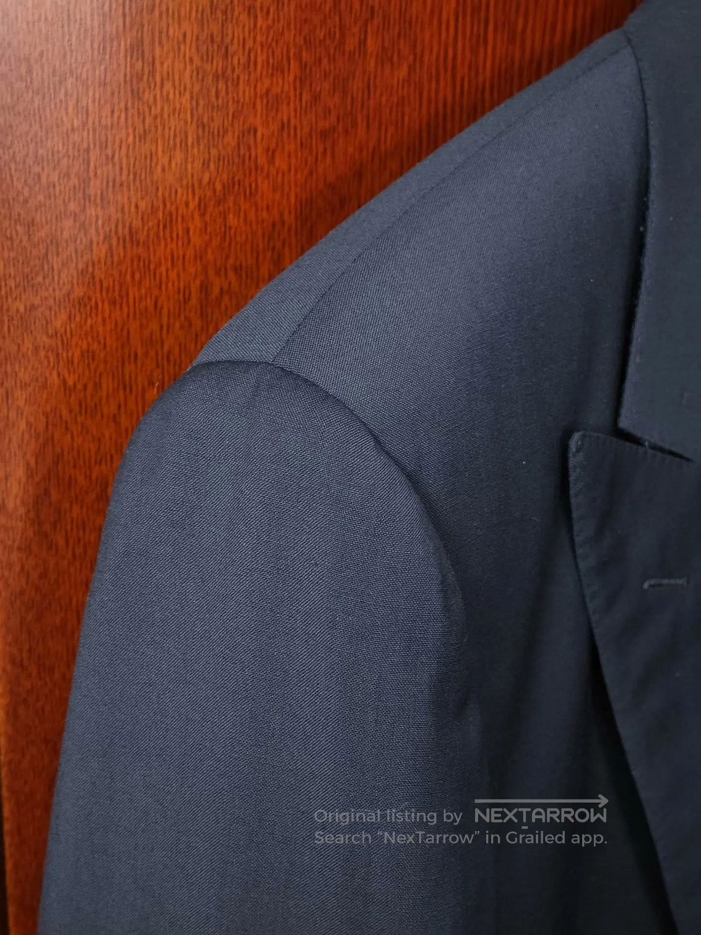 Burberry Burberry Navy Wool Suit Jacket. Size US M / EU 48-50 / 2 - 3 Thumbnail