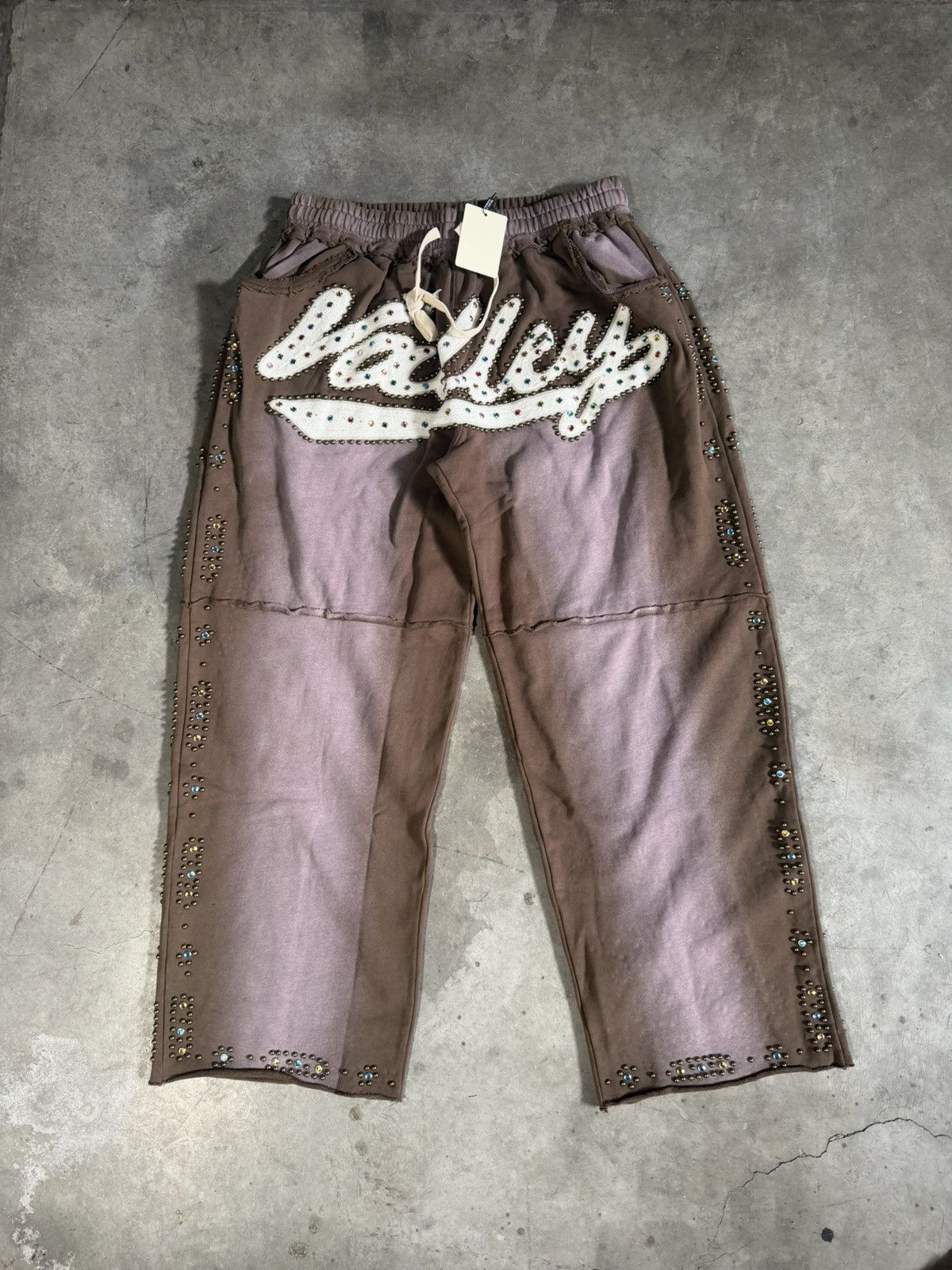 Vale Vale Forever Skittles Brown Sweatpants Size US 34 / EU 50 - 1 Thumbnail