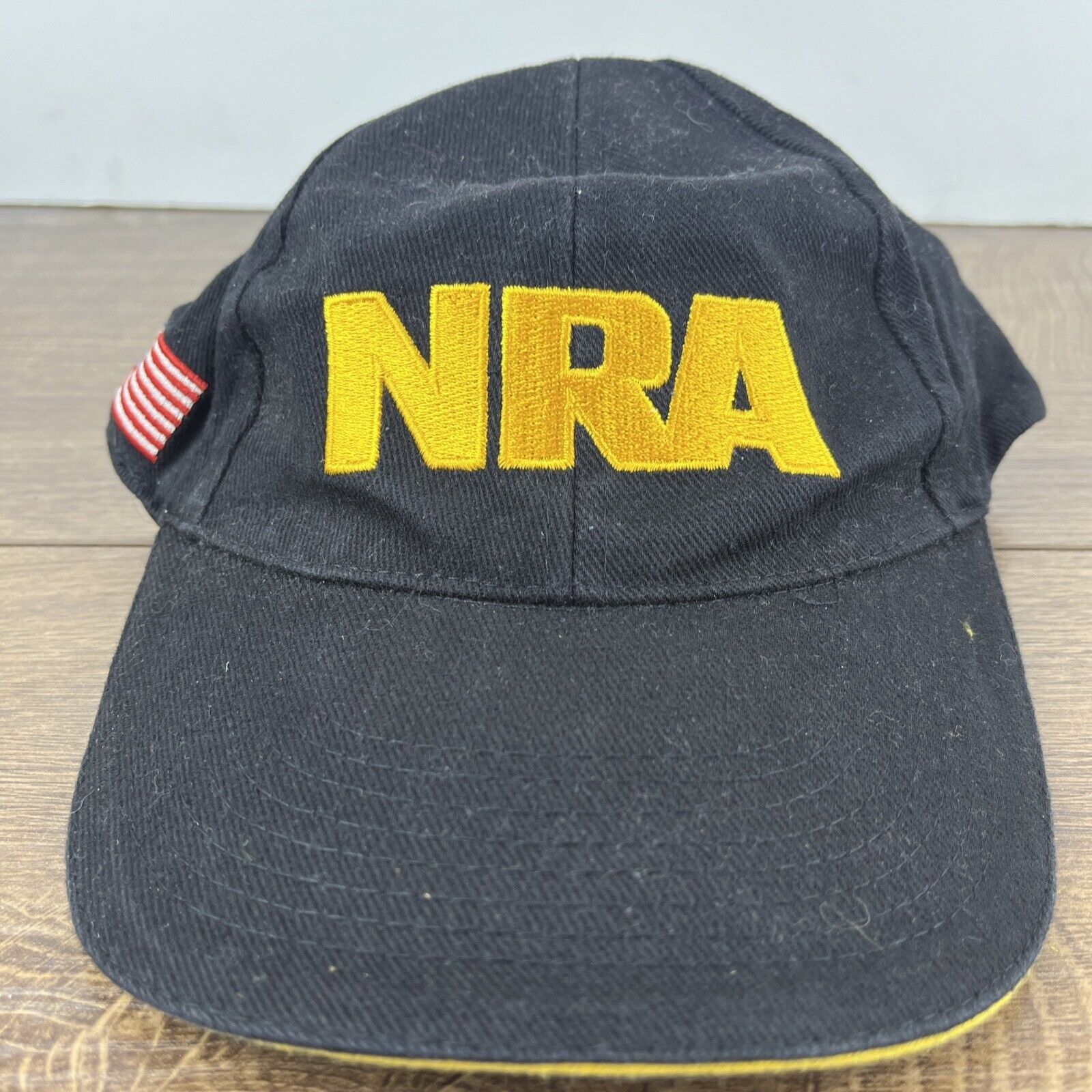 Other NRA Hat NRA Black Hat Adjustable Adult Size Hat Cap Size ONE SIZE - 2 Thumbnail