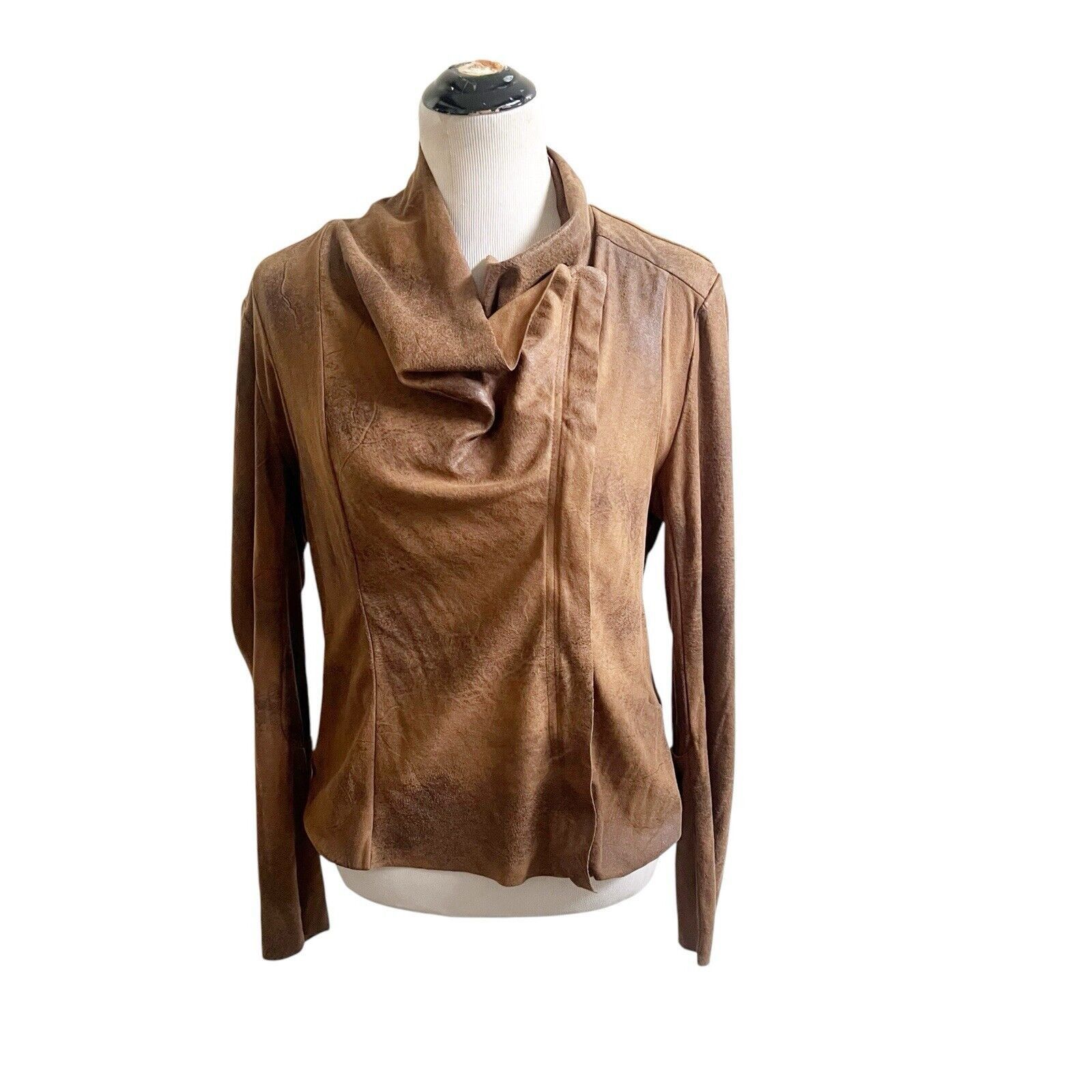 Other Philosophy Women’s Zipper Front Moto Jacket Size 12 Soft Size XL / US 12-14 / IT 48-50 - 1 Thumbnail