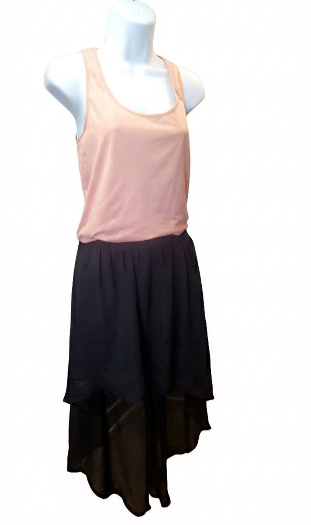 Other Olsenboye Boho Tiered Asymmetrical High Low Sheer skirt sz M Size 27" / US 4 / IT 40 - 1 Thumbnail
