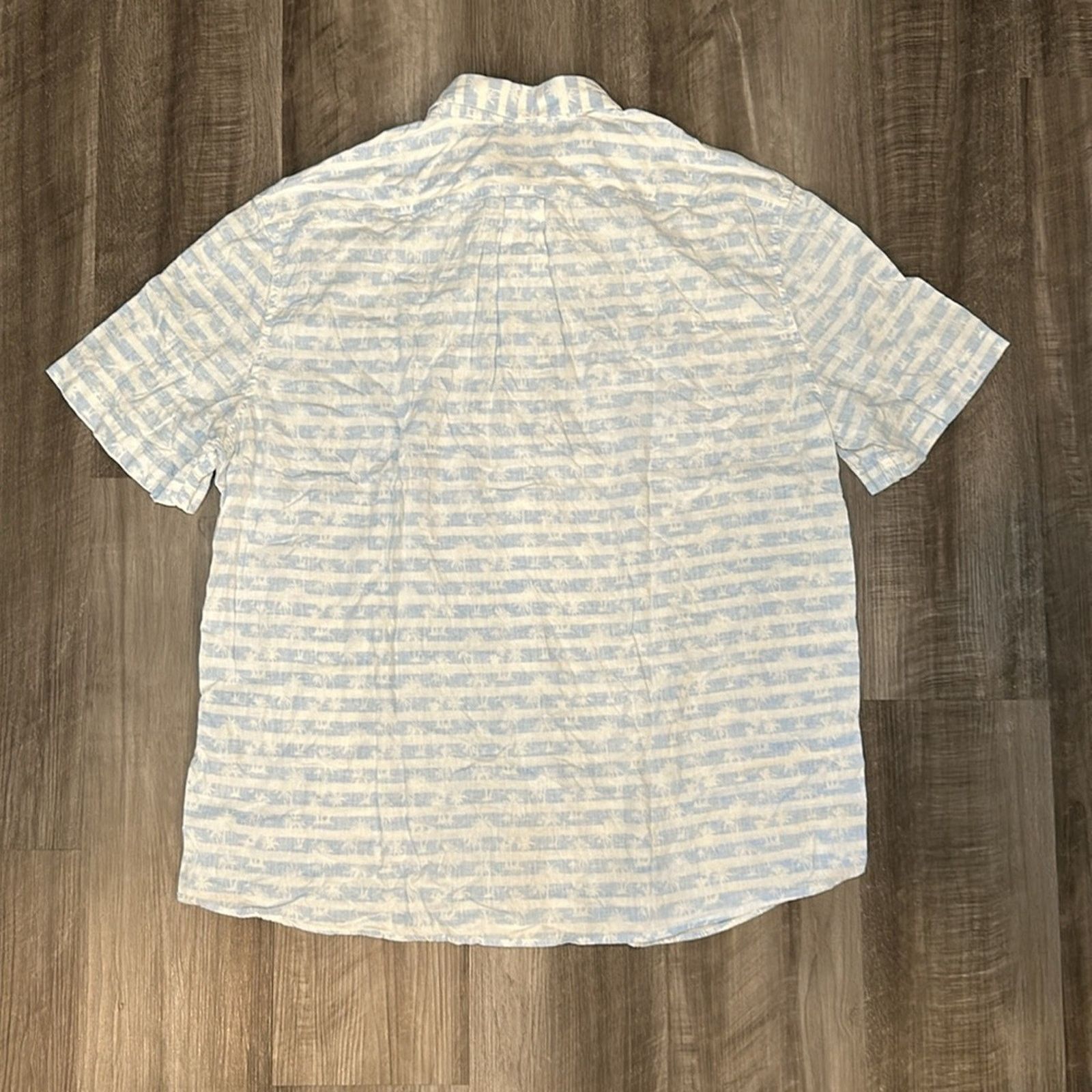 Southern Tide Southern Tide Linen Blend Palm Trees Short Sleeve - 2XL Size US XXL / EU 58 / 5 - 3 Thumbnail