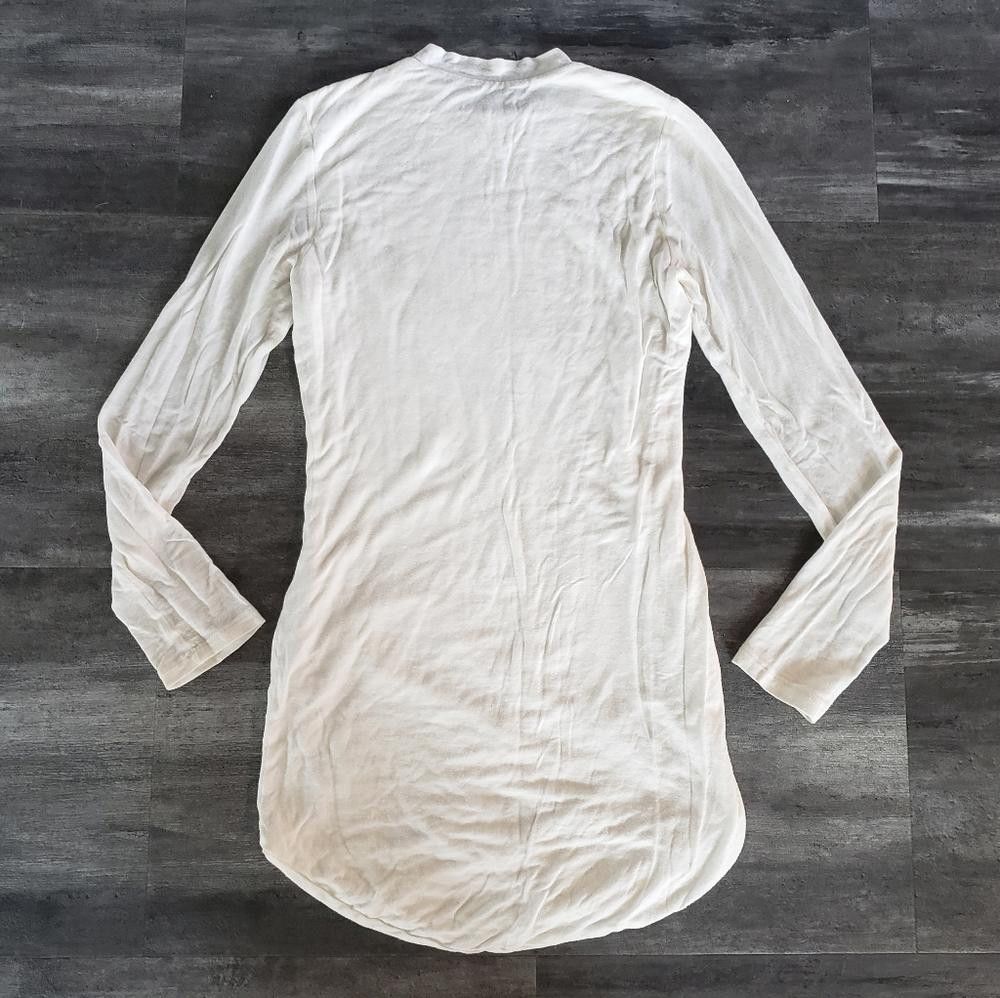 Fashion Nova White Classic Fashion Nova Long Sleeve Mini Size M / US 6-8 / IT 42-44 - 2 Thumbnail