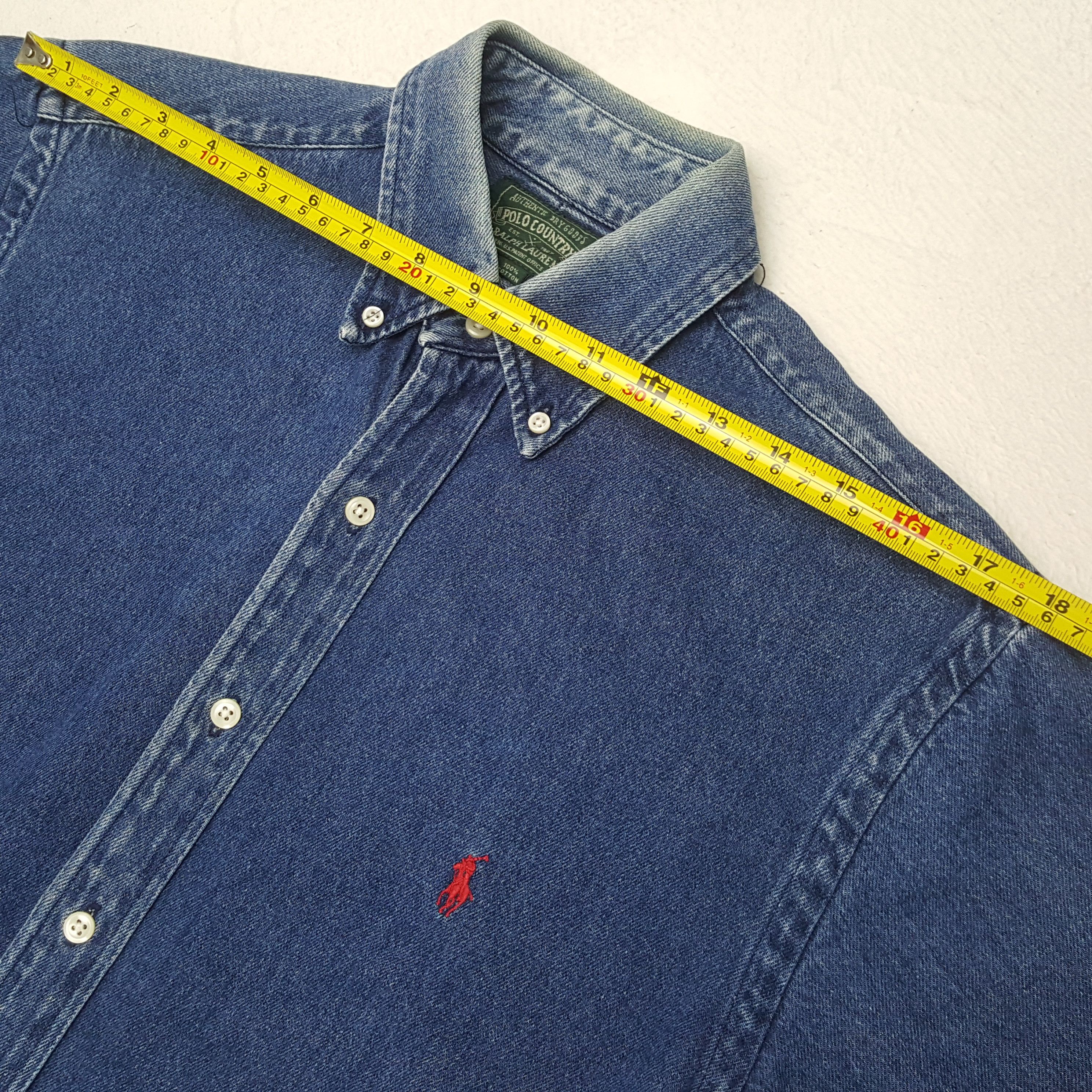Polo Ralph Lauren Polo Ralph Lauren Fashion Brand Shirt RR21 Size US XL / EU 56 / 4 - 4 Thumbnail