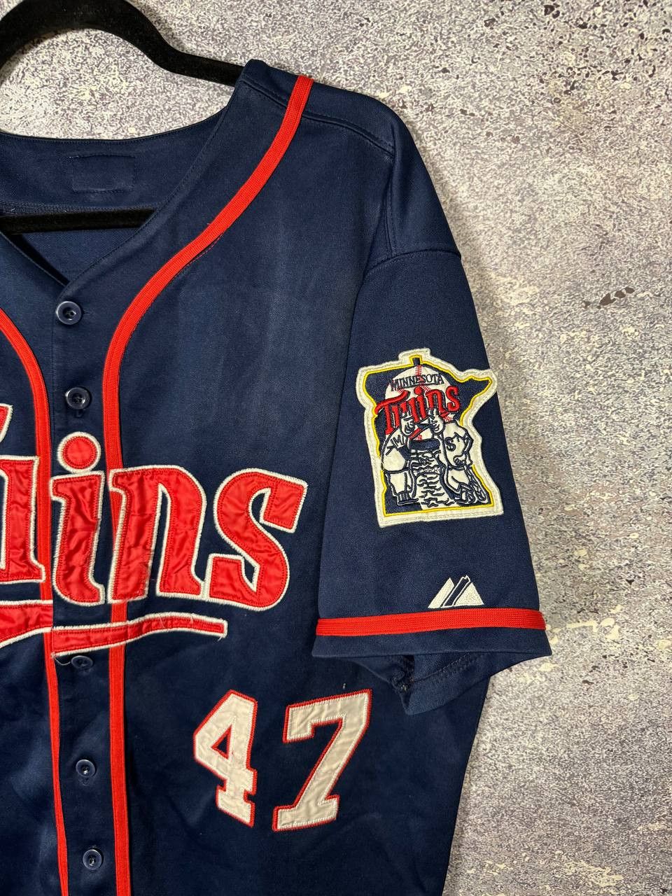 Majestic MLB Minnesota Twins 2010 LiRIANO #47 MAJESTIC Jersey Size US L / EU 52-54 / 3 - 7 Thumbnail