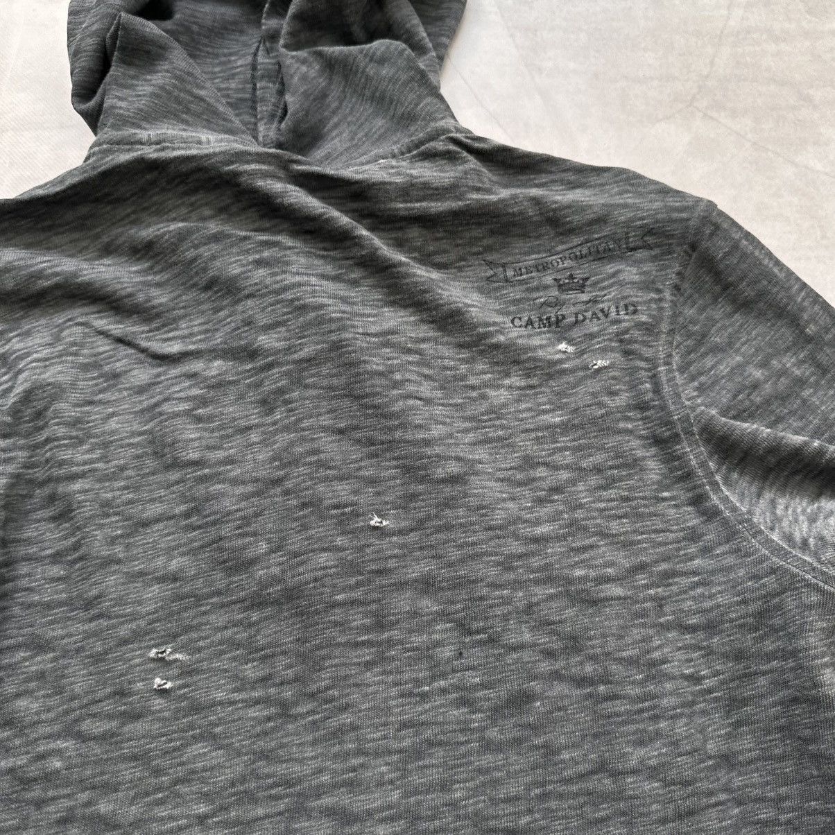 Hysteric Glamour Y2K Tribal Distressed Long Sleeve Hoodie Number Nine Style Size US L / EU 52-54 / 3 - 14 Thumbnail