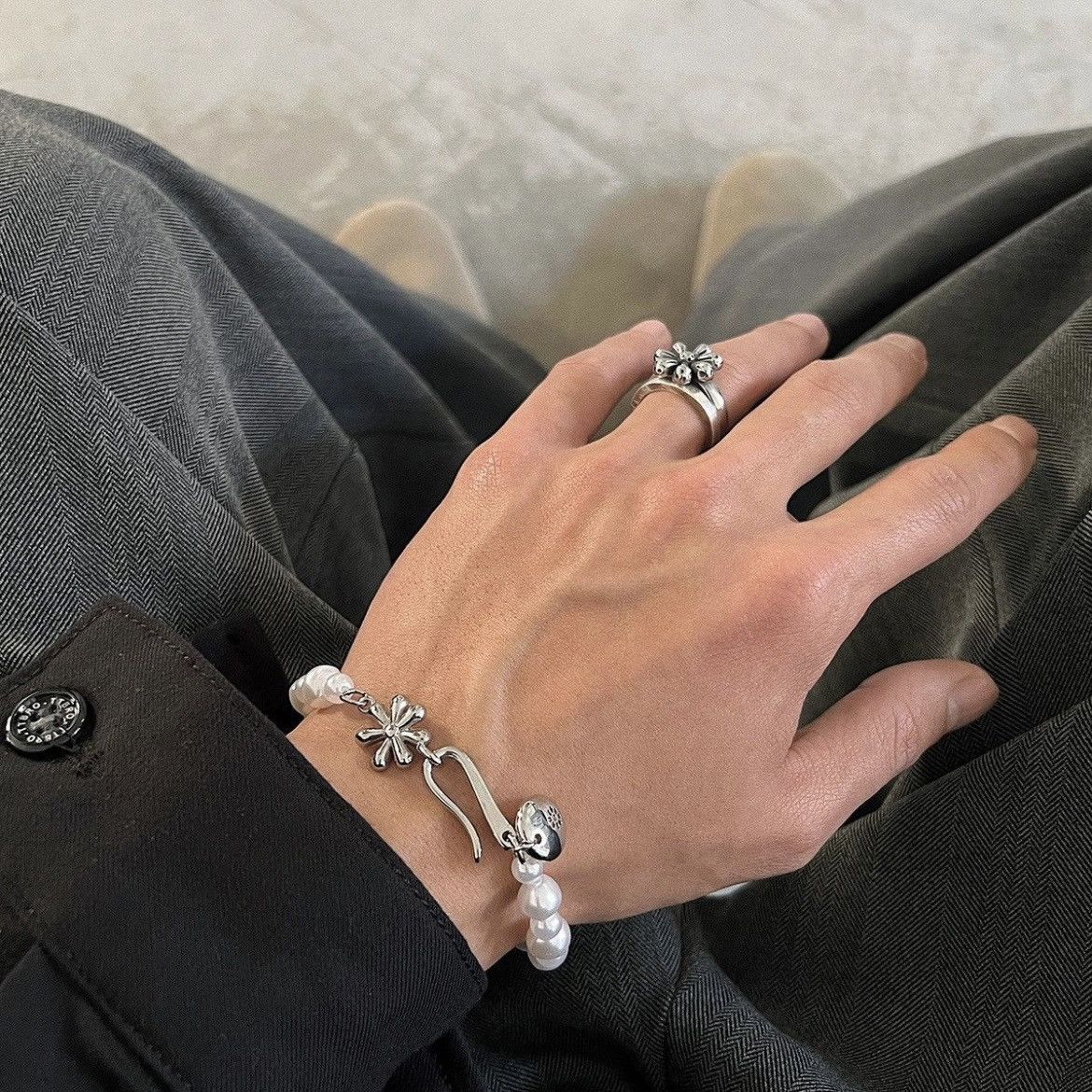 Japanese Brand × Vintage Retro punk bracelet Size ONE SIZE - 3 Thumbnail