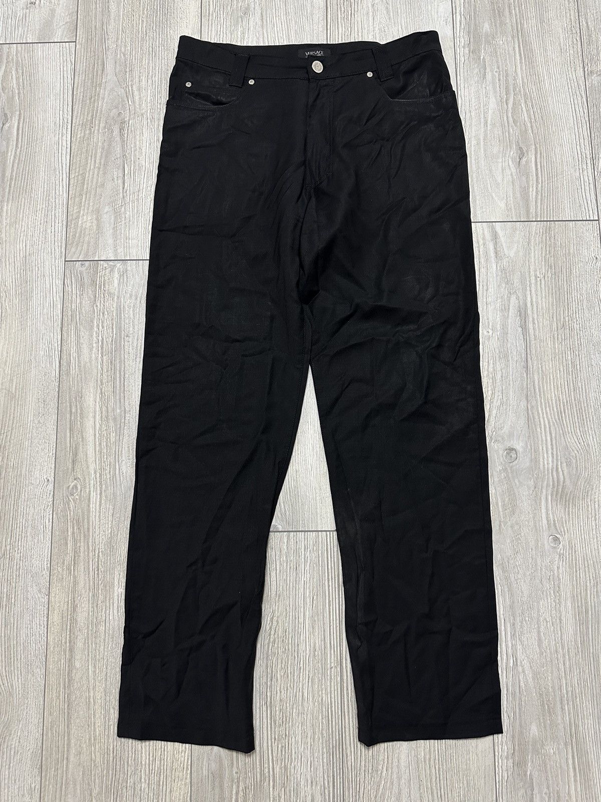 Versace Jeans Couture Versace Classic V2 Lana Wool Mens Pants Size US 32 / EU 48 - 3 Thumbnail