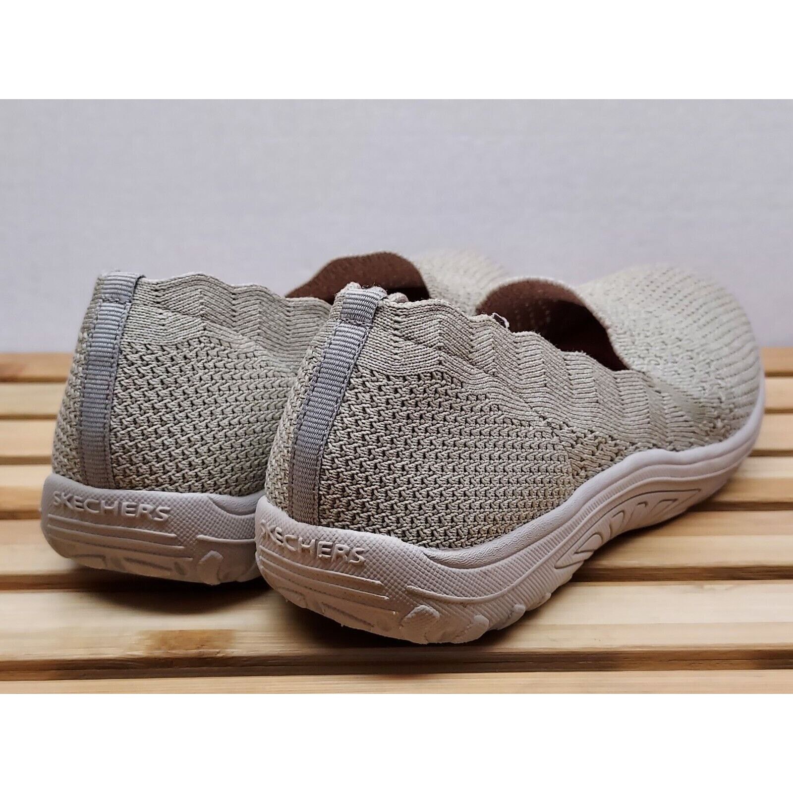 SKECHERS Skechers Womens | Beige | Reggae Fest Slip On Shoes Size 7 Size US 7 / IT 37 - 3 Thumbnail
