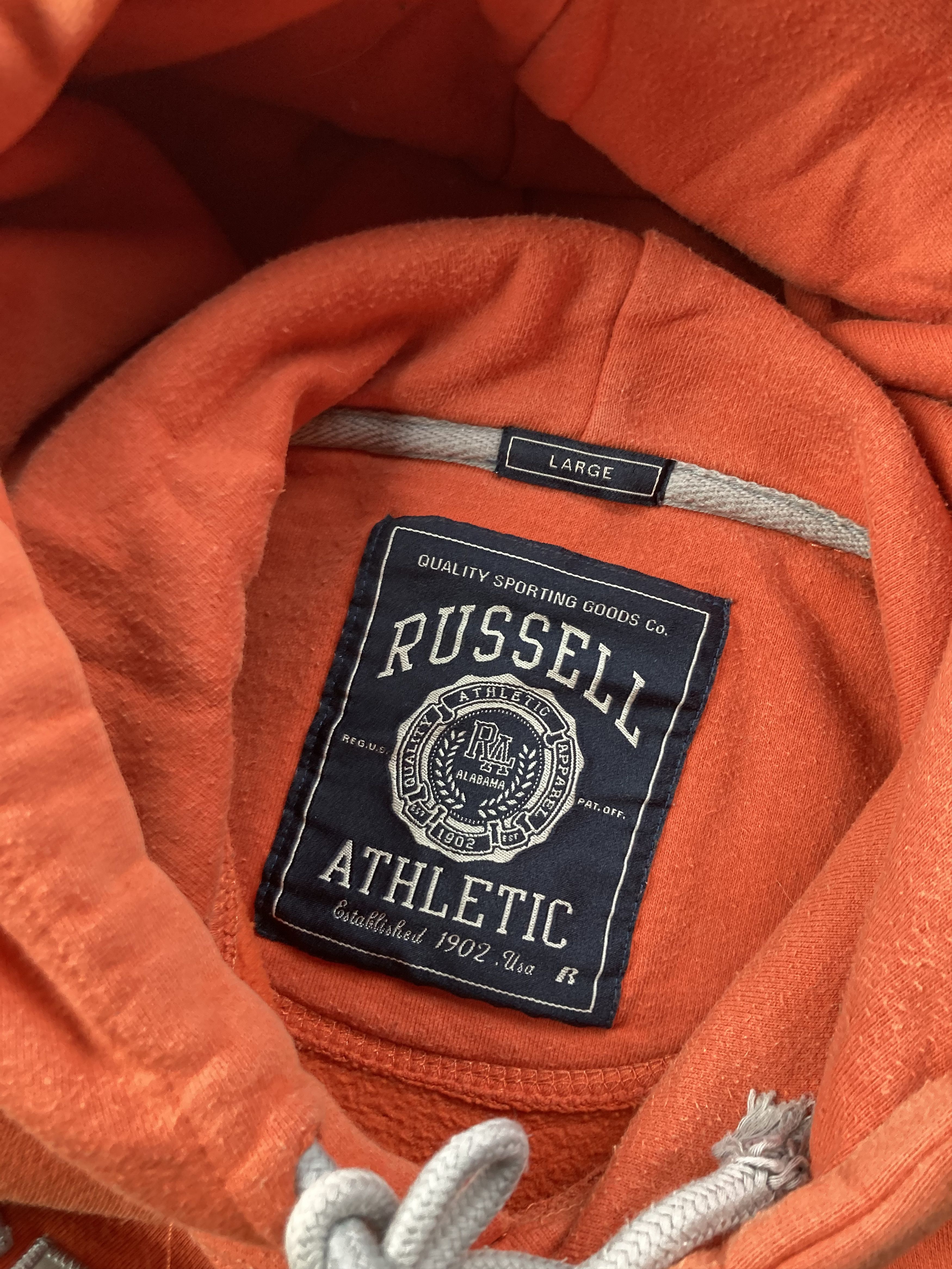 Russell Athletic Russell Athletic vintage oversize big logo hoodie Size US L / EU 52-54 / 3 - 8 Thumbnail