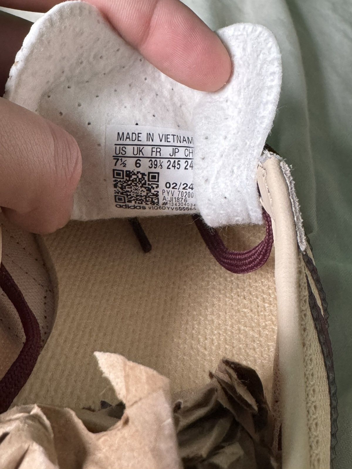 Adidas Adidas sl 72 og crystal sand shadow red 2023 Size US 7.5 / IT 37.5 - 8 Thumbnail