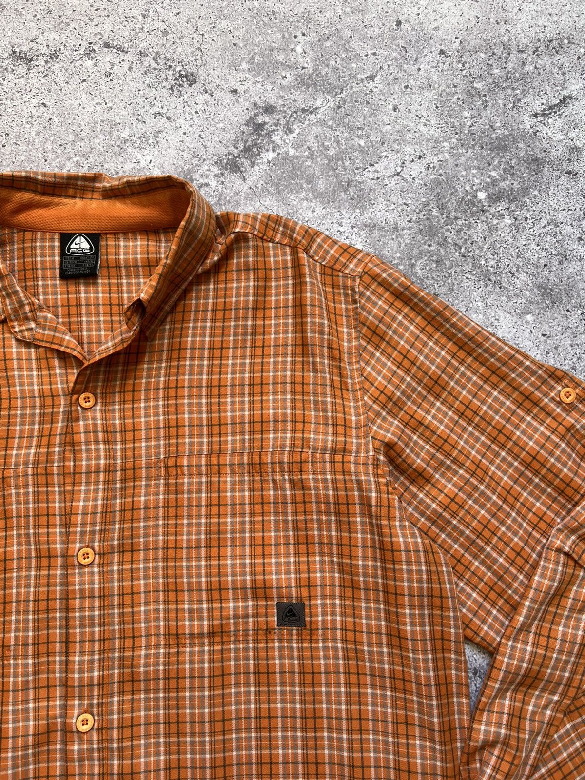 Vintage Vintage Nike ACG Checkered Shirt 90s Button Up Size US M / EU 48-50 / 2 - 5 Thumbnail