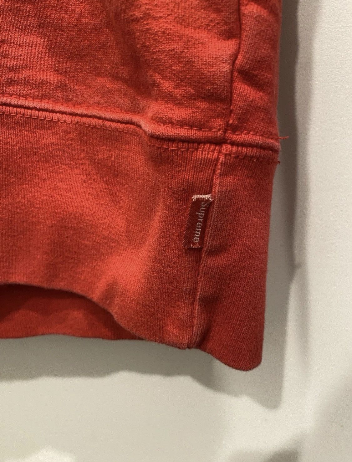Supreme Supreme Velvet Underground FW19 Pullover Hoodie Red Size XL Size US XL / EU 56 / 4 - 5 Thumbnail