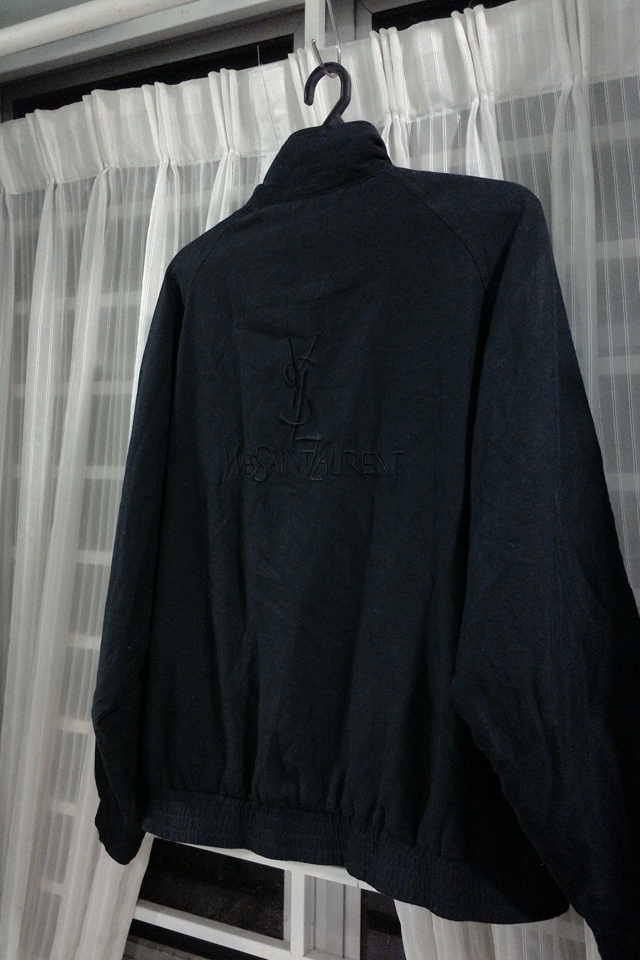 Japanese Brand × Yves Saint Laurent YSL pour homme Embordiery Big Logo Jacket Size US L / EU 52-54 / 3 - 2 Thumbnail