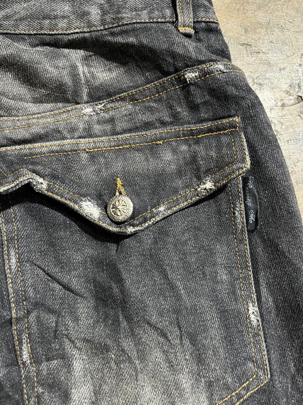 Other Very rare sho berning denim jeans punk Size US 33 - 8 Thumbnail