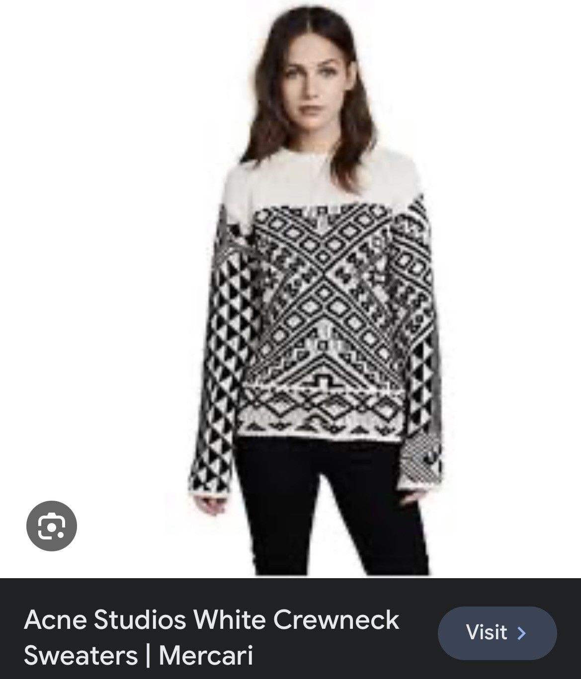 Acne Studios Acne Studios Rhia Jacquard Aztec Sweater knit Size XL / US 12-14 / IT 48-50 - 15 Thumbnail
