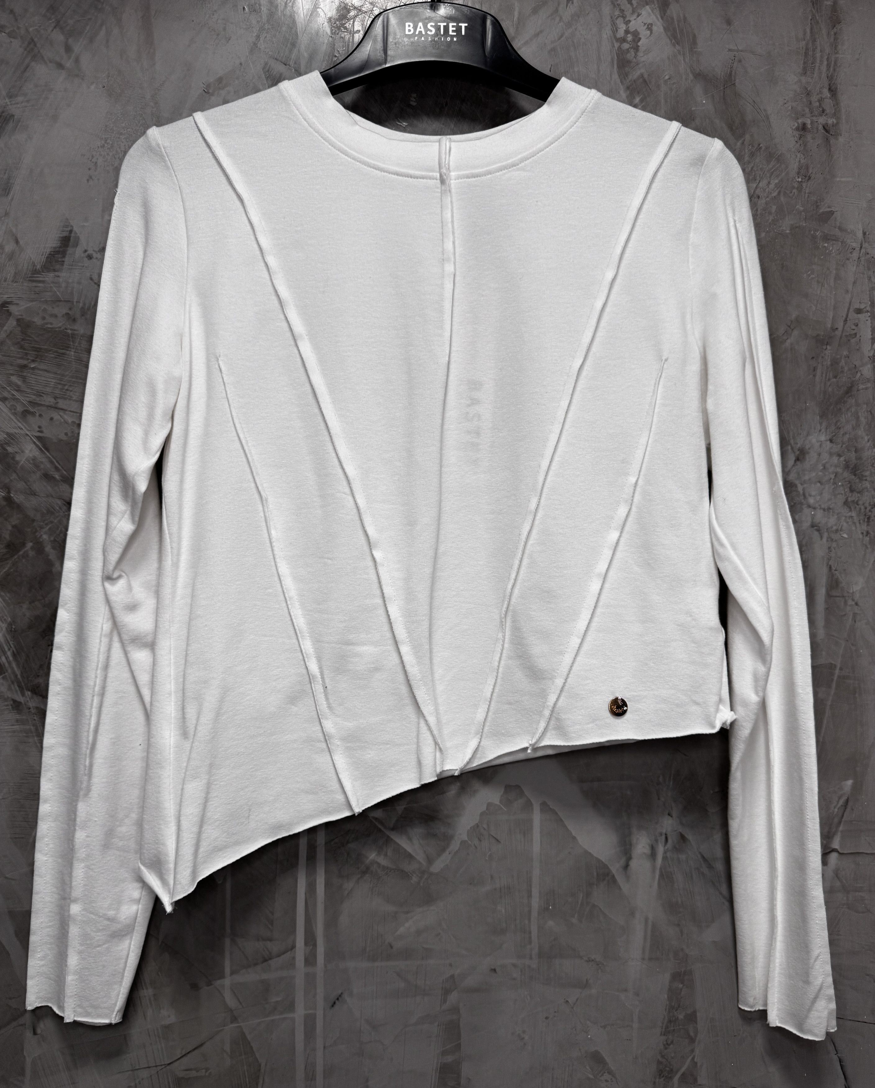 Other Asymmetric Basic Long Sleeve Top | Bastet Fashion Size L / US 10 / IT 46 - 1 Thumbnail