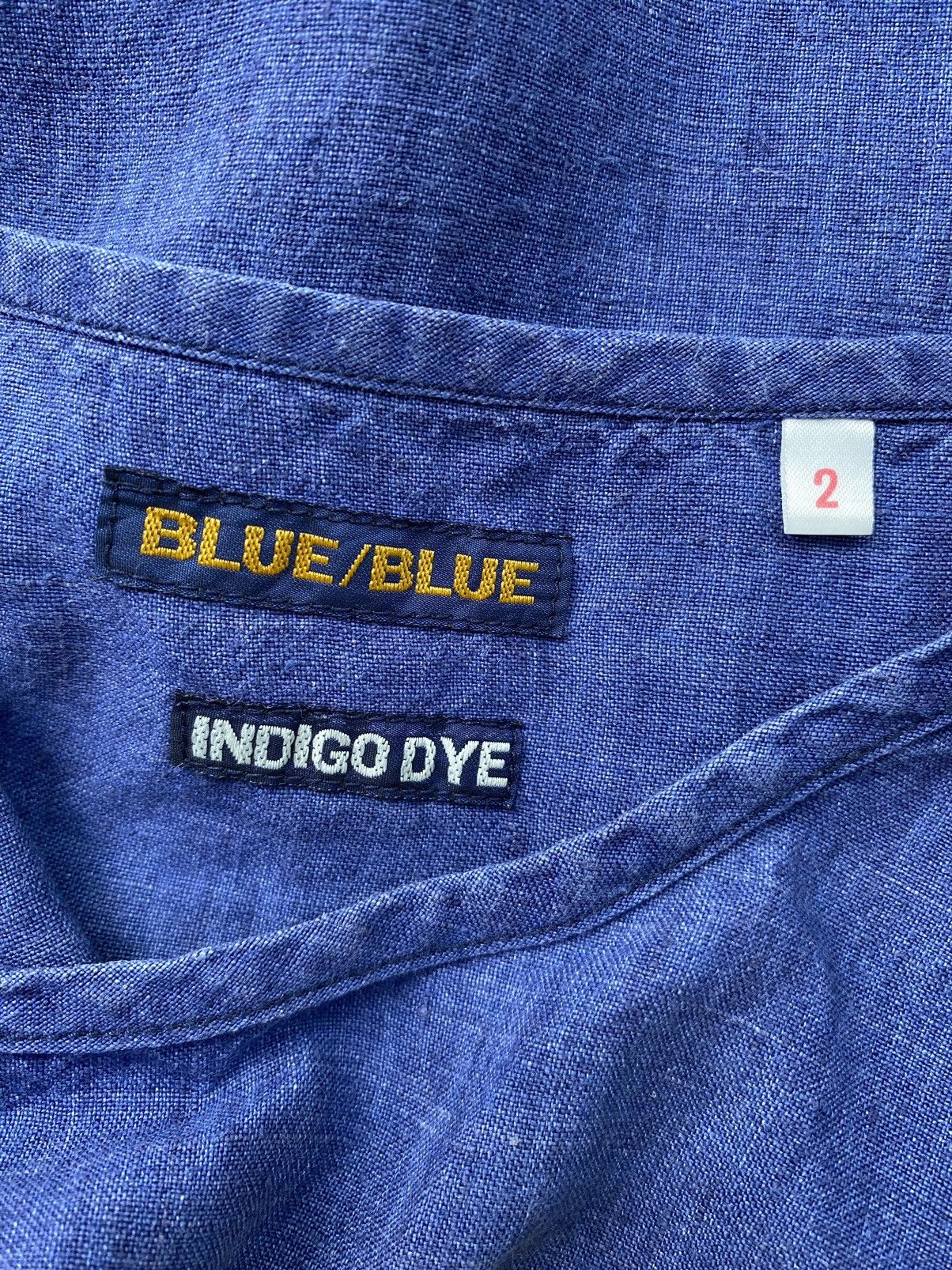 Blue Blue Japan BLUE/BLUE indigo dry patchwork top Size US M / EU 48-50 / 2 - 4 Thumbnail