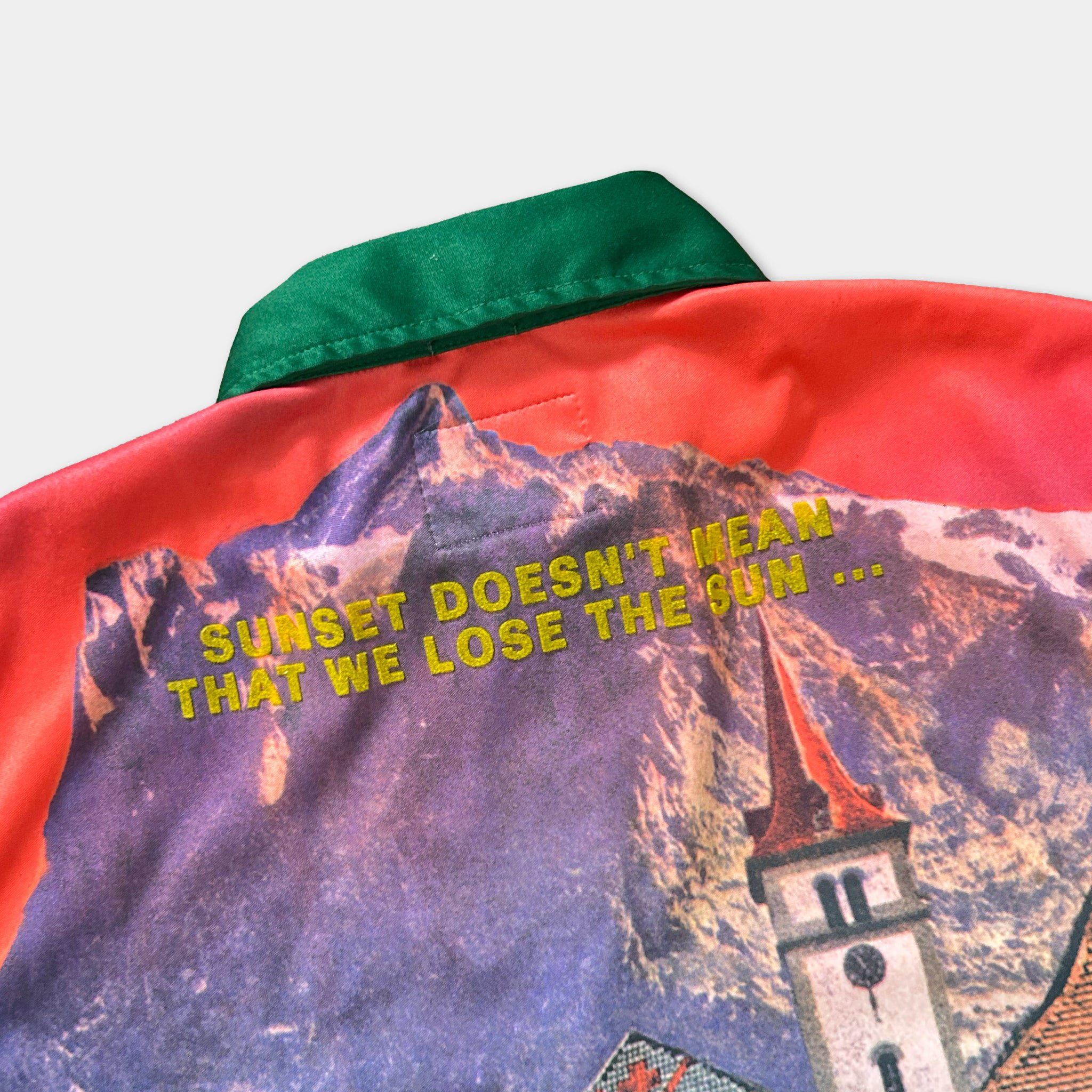 Walter Van Beirendonck Walter Van Beirendonck 1990's Sunset Print Shirt Size US XS / EU 42 / 0 - 4 Thumbnail