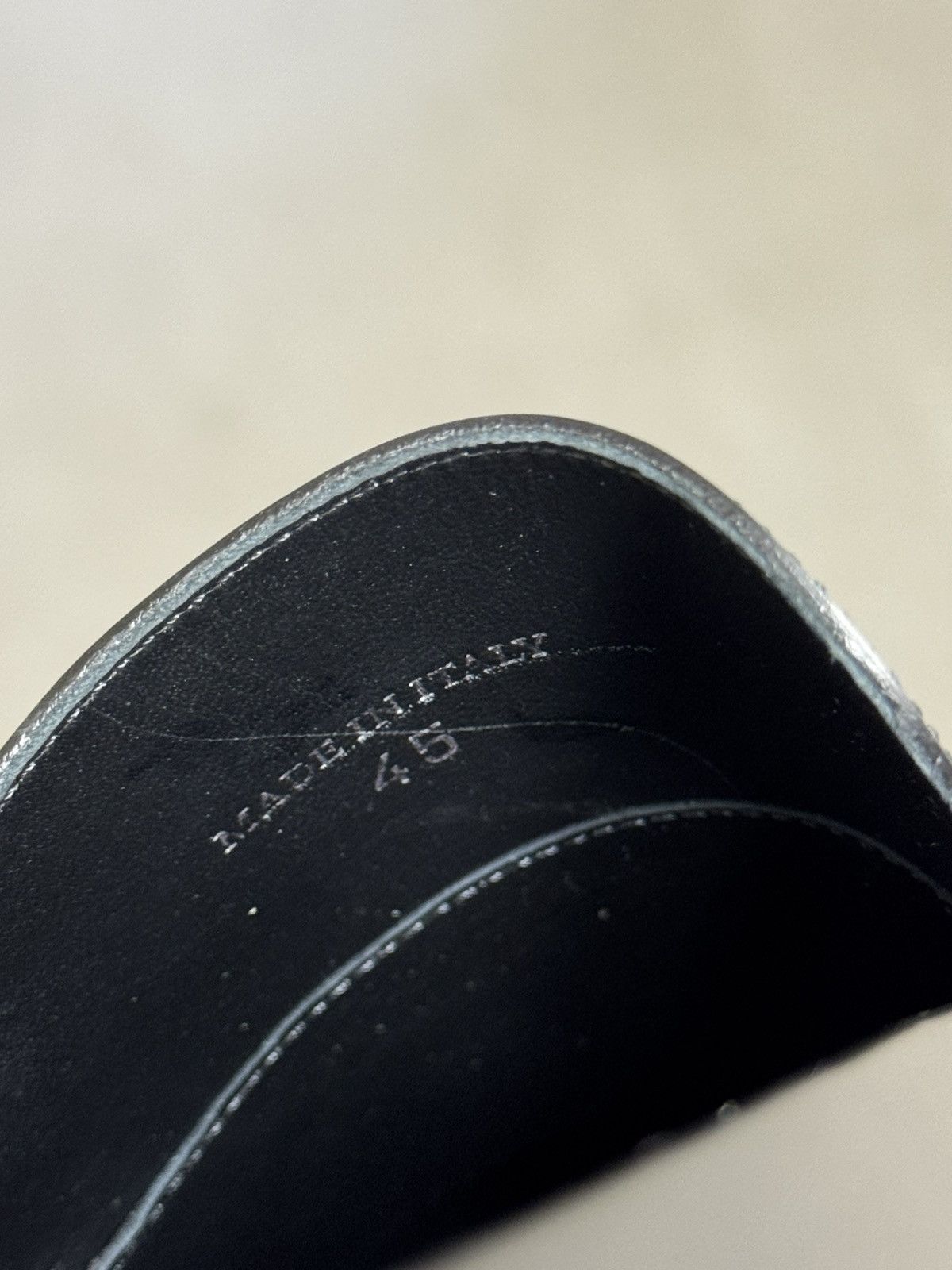 Maison Margiela Maison Margiela Tabi Platform Loafers - Black / Gold 45 Size US 12 / EU 45 - 6 Thumbnail