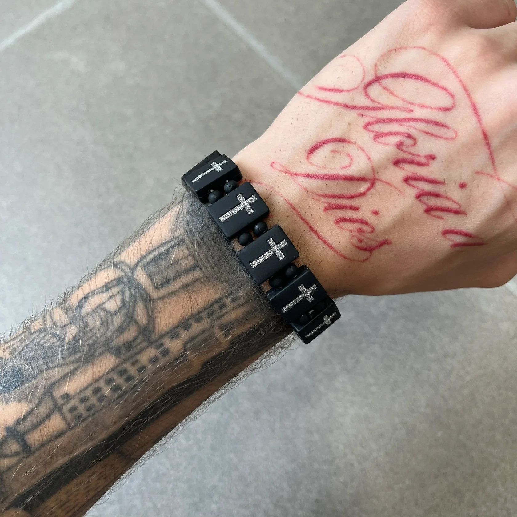 1199 “Mugshot” wooden catholic bracelet | Grailed