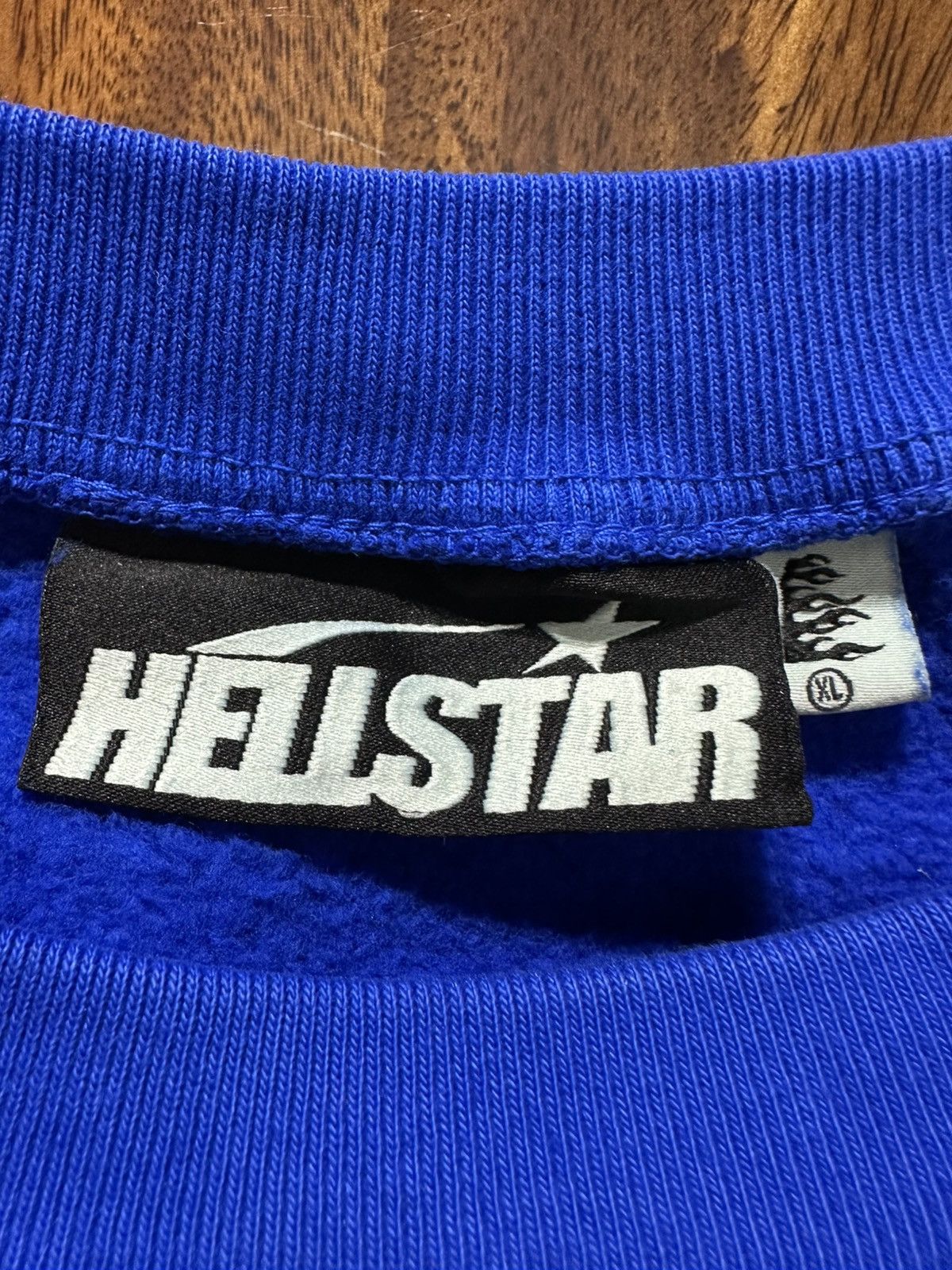 HELLSTAR Hellstar Blue Sports Crewneck Size US XL / EU 56 / 4 - 8 Thumbnail