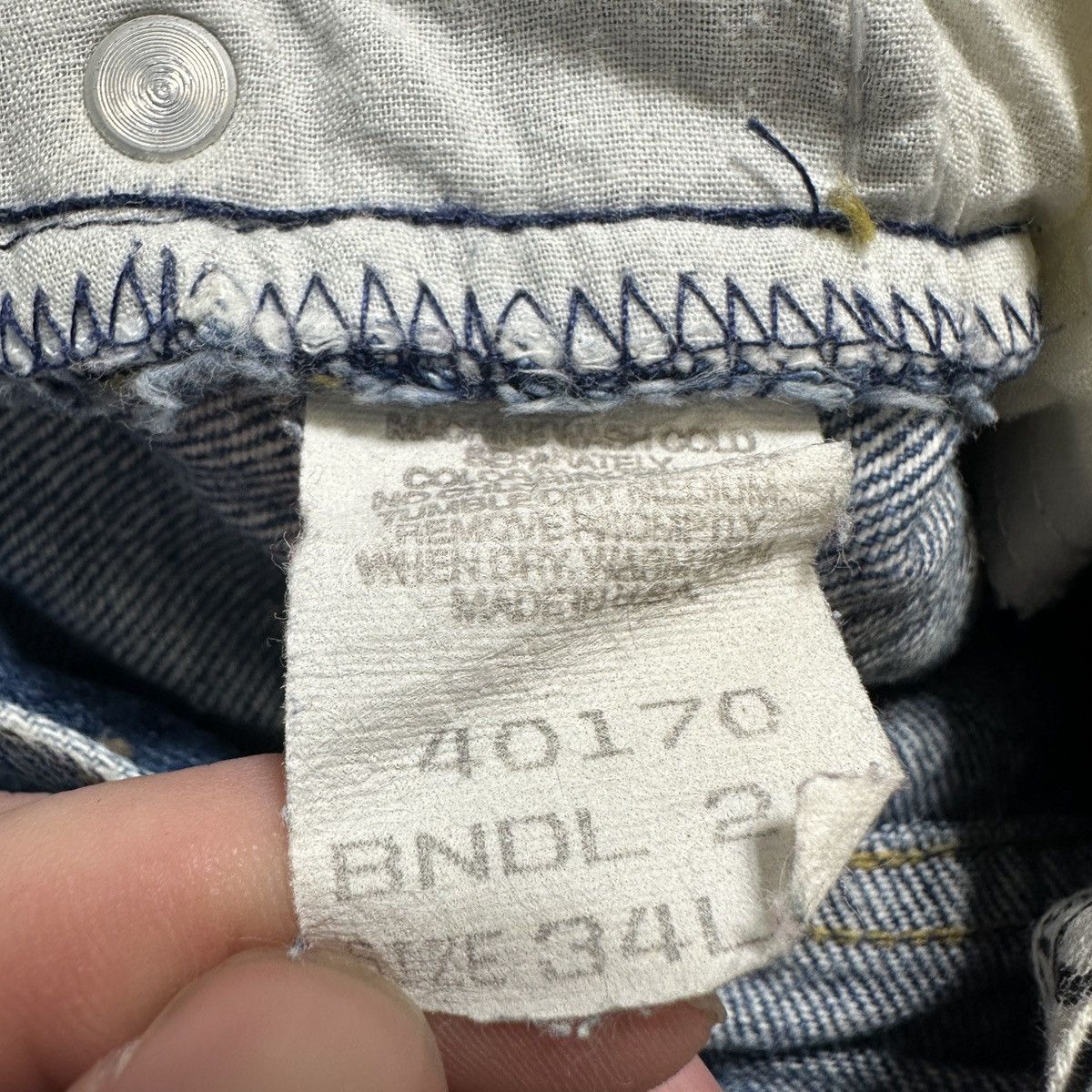 Vintage Vintage Boss jeans Size US 34 / EU 50 - 6 Thumbnail