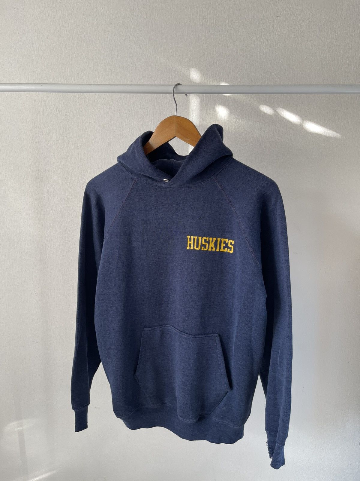 Champion × Vintage Vintage Huskies Washington Distressed Hoodie Size US M / EU 48-50 / 2 - 5 Thumbnail