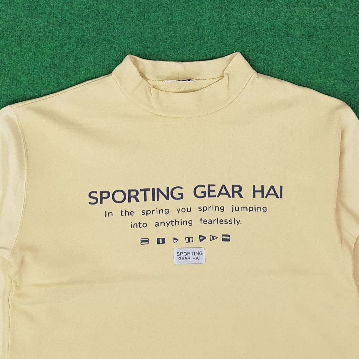 Hai Sporting Gear Vintage Hai Sporting Gear by Issey Miyake Sweatshirt C242N13 Size US M / EU 48-50 / 2 - 2 Thumbnail