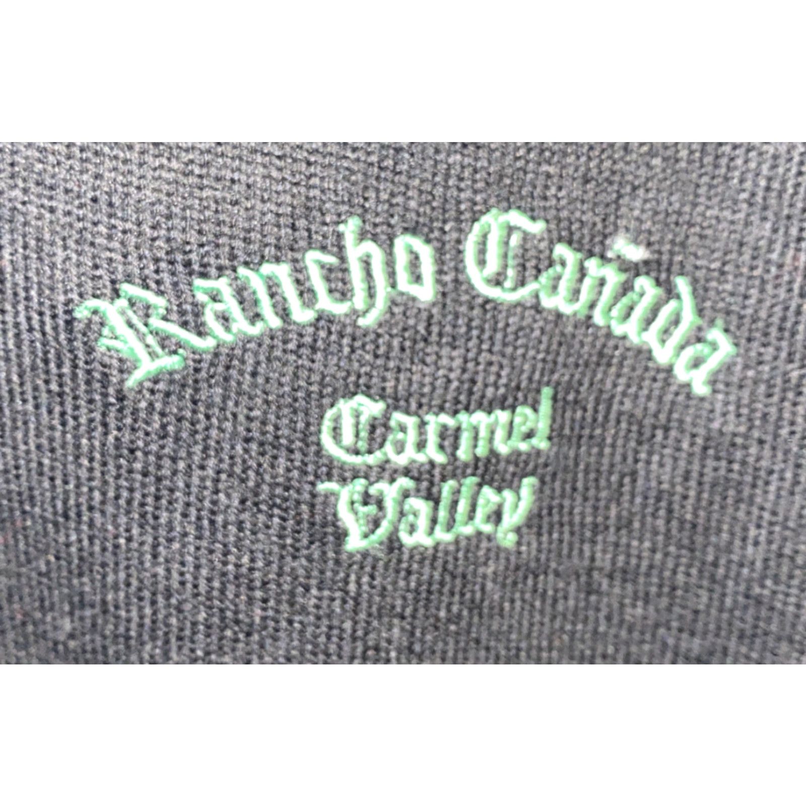 Vintage Grand Banks Performance Mens Black Acrylic Henley Style Sweater XL Size Size US XL / EU 56 / 4 - 4 Thumbnail