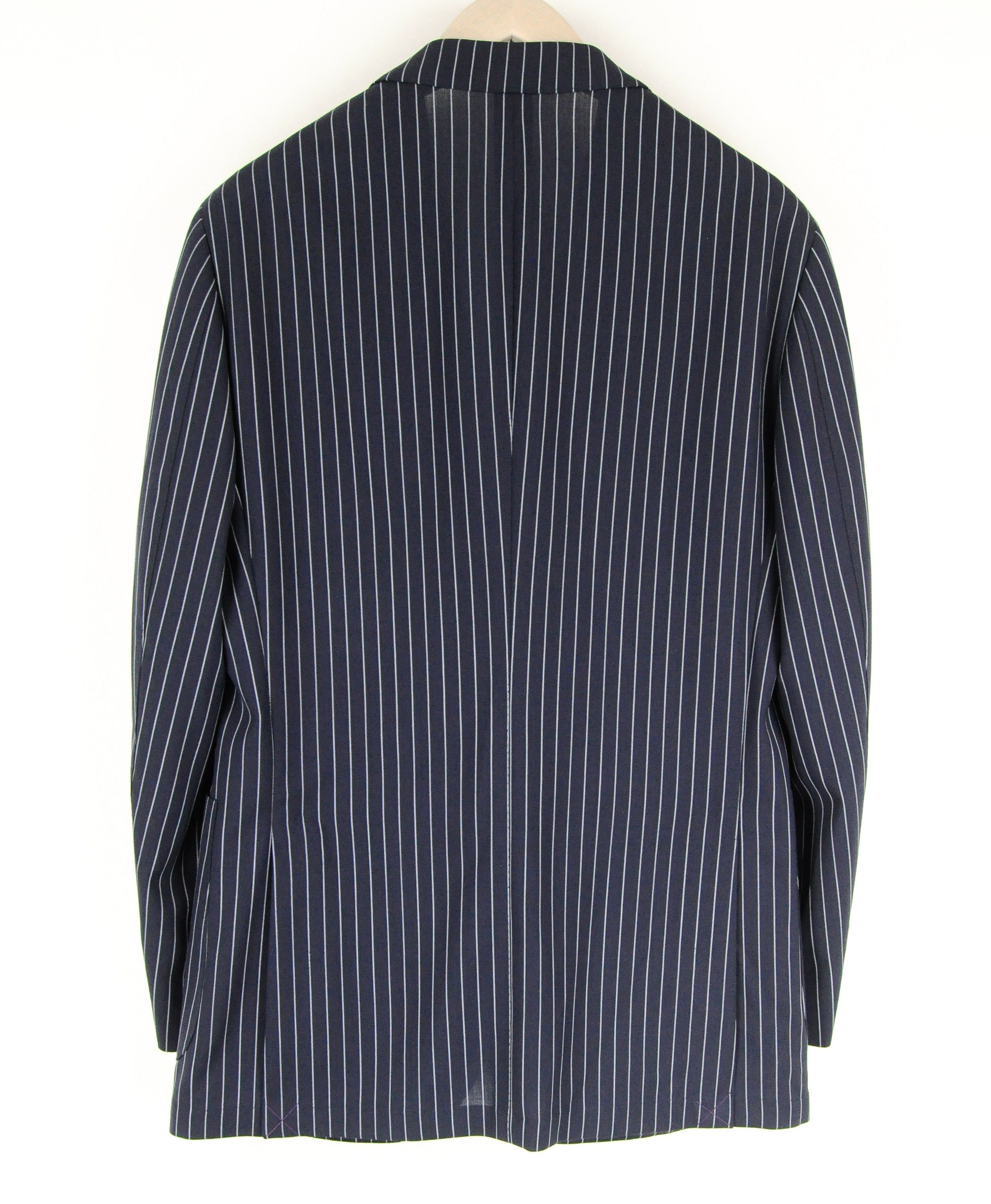 Suitsupply HAVANA TRAVELLER UK40R Navy Wool Striped Blazer 55239 Size 40R - 2 Thumbnail