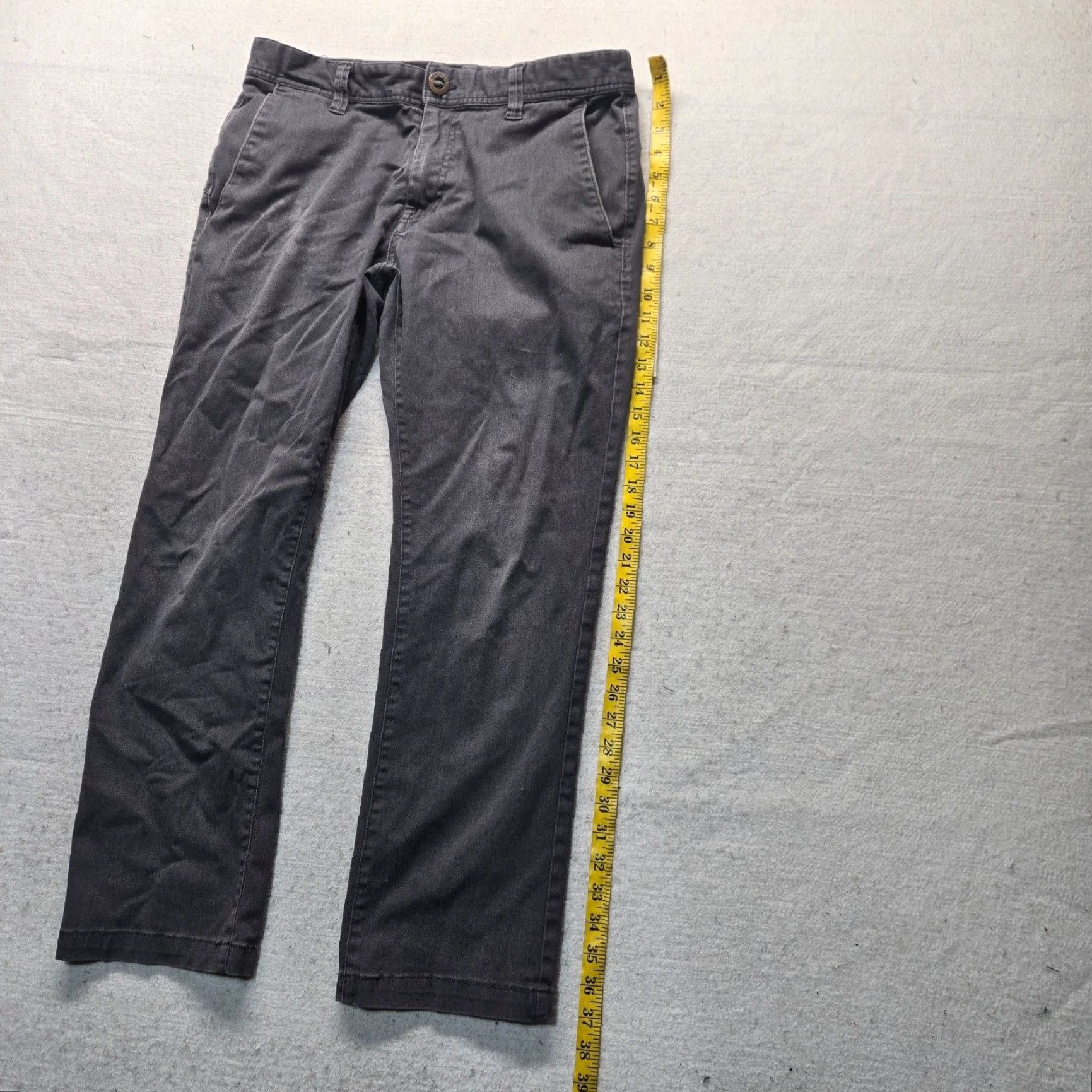 Volcom Volcom Vorta Slim Straight Jeans Men's Size 32 Black Denim 5-Pocket Size US 32 / EU 48 - 7 Thumbnail