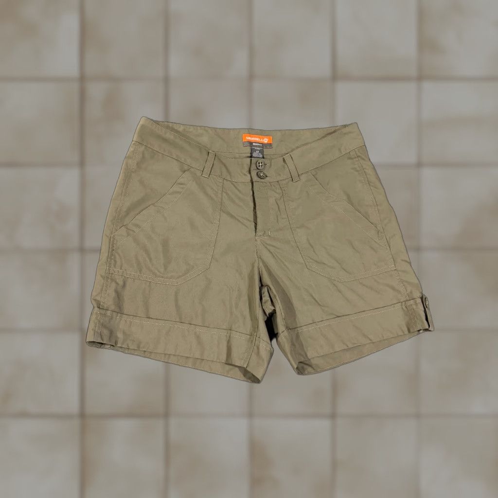 Merrell Merrell Shorts Womens 12 Green Hiking Outdoor Lightweight Performance Cargo Shirt Pants? Size 34" / US 12 / IT 48 - 1 Thumbnail