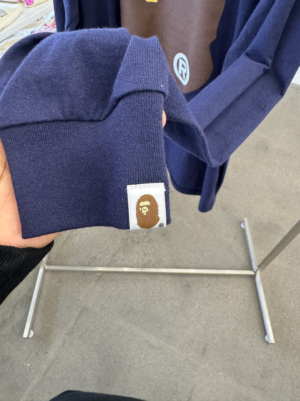 Bape Big Ape Head L/S Tee Size US L / EU 52-54 / 3 - 6 Thumbnail