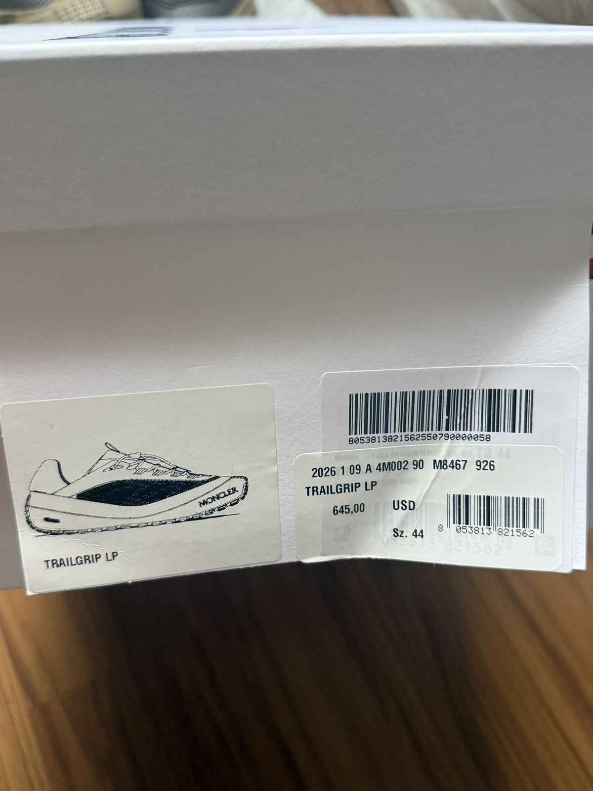 Moncler New! 👟Moncler Trailgrip LP Trail sneakers Size US 11 / EU 44 - 7 Thumbnail