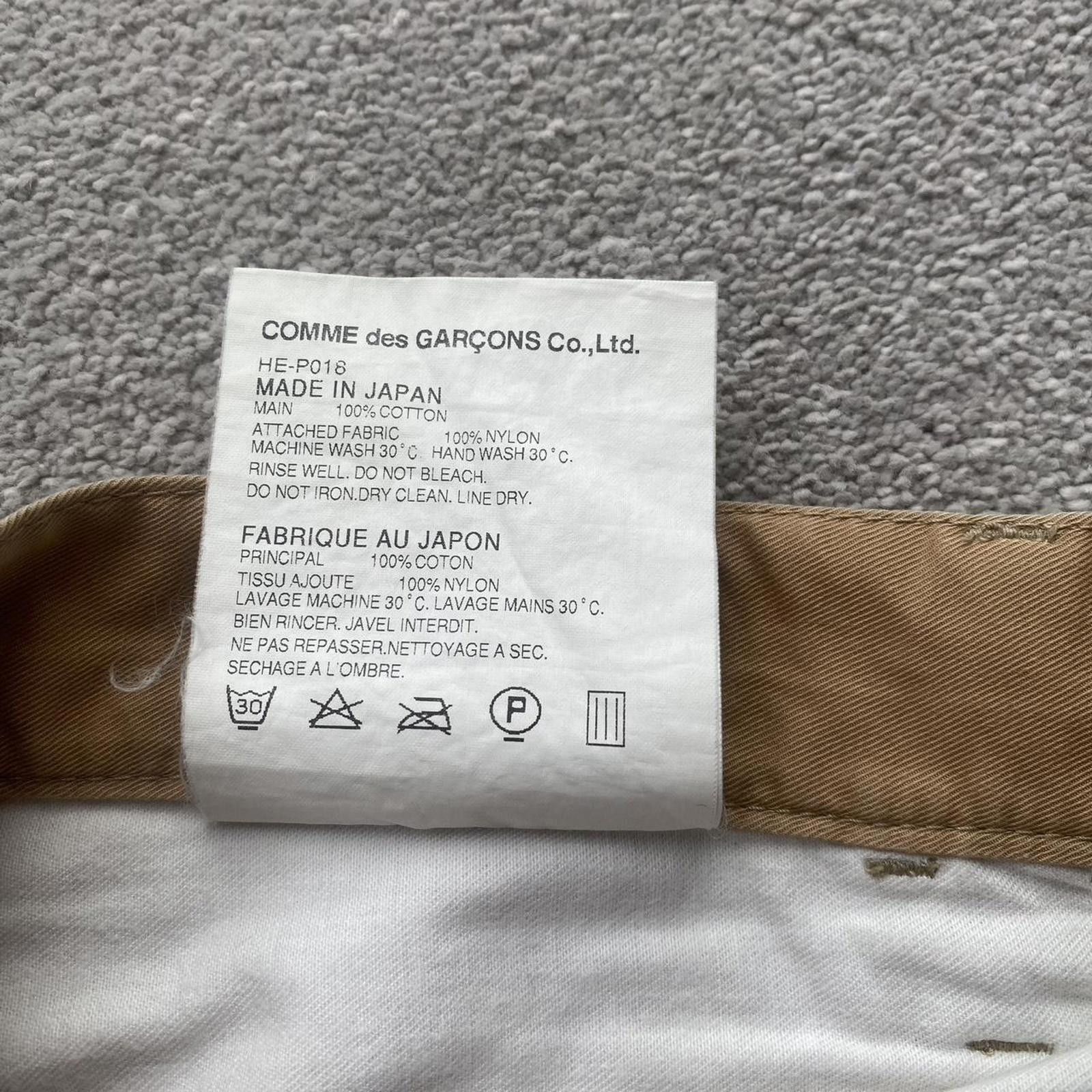 Comme des Garcons Comme Des Garçons Homme Double Knee Trousers Size US 30 / EU 46 - 6 Thumbnail