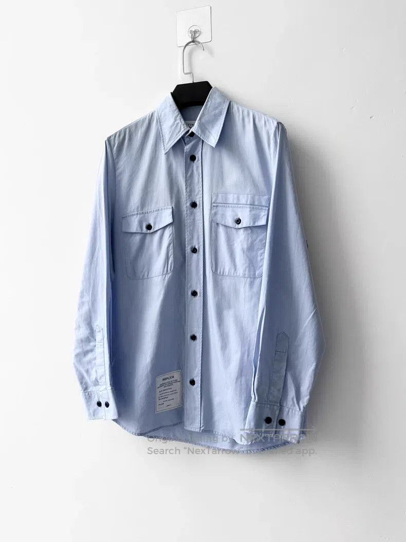 Maison Margiela Maison Margiela Size 39 Pocket-labeled shirt Size US XXS / EU 40 - 2 Thumbnail