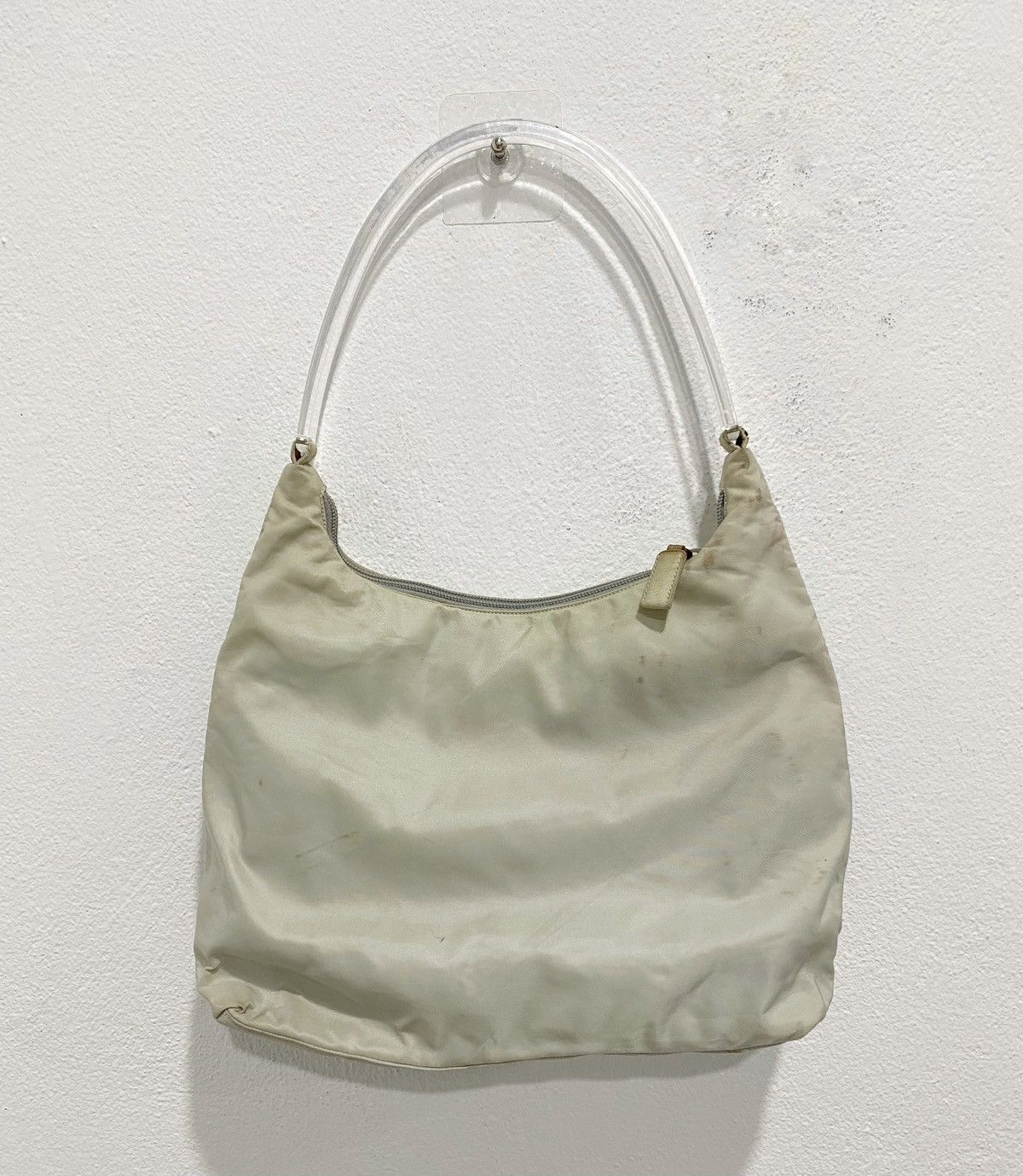 Prada AUTHENTIC PRADA BORSA IN TESSUTO MARE HAND BAG MADE IN ITALY Size ONE SIZE - 1 Thumbnail