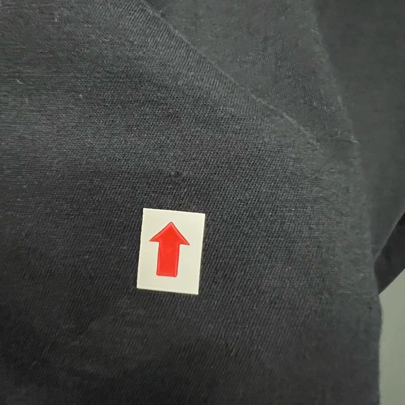 Balenciaga Balenciaga Black Letter Printed Short Sleeve Round Neck Size US XS / EU 42 / 0 - 5 Thumbnail