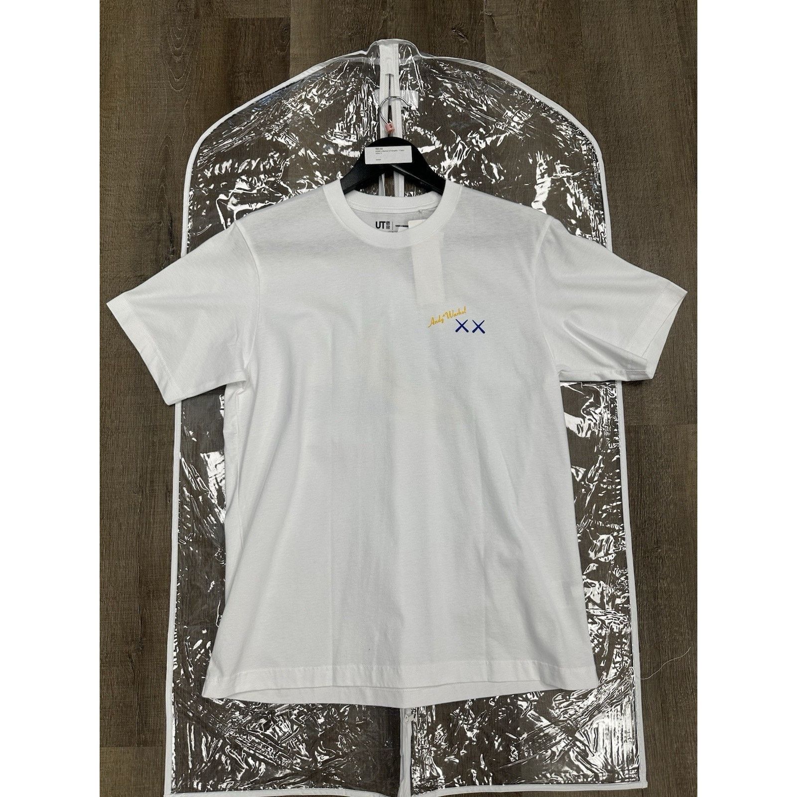 Kaws Size Small - Kaws x Andy Warhol White T-shirt Size US S / EU 44-46 / 1 - 1 Thumbnail